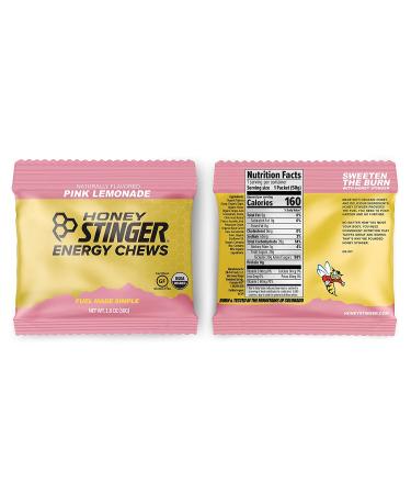 Honey Stinger Organic Energy Chews Variety Pack - 4 Count - Gummy Energy Source - Cherry Blossom, Pink Lemonade, Pomegranate Passionfruit, Fruit Smoothie - Buy Online on GoSupps.com