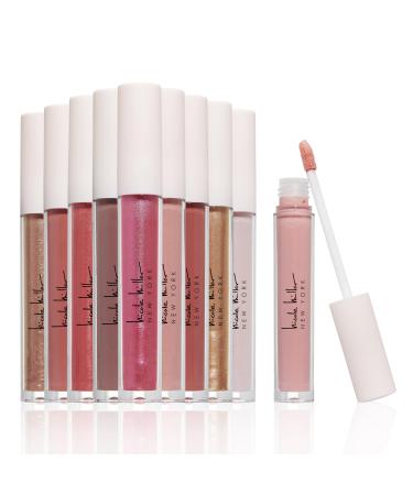 Nicole Miller 10 PC Full-Size 3.5ml Each Multicolor Lip Gloss Set - Vibrant Shades for Alluring Beauty