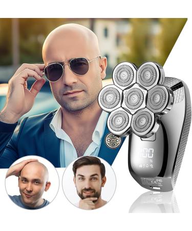 Top Head Shavers for Bald Men - Electric Razors & Shavers in Silver for a Smooth Shave - Buy Online on GoSupps.com