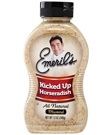 Emeril 's Mustard, Kicked Up, Horseradish, 12 Fl Oz