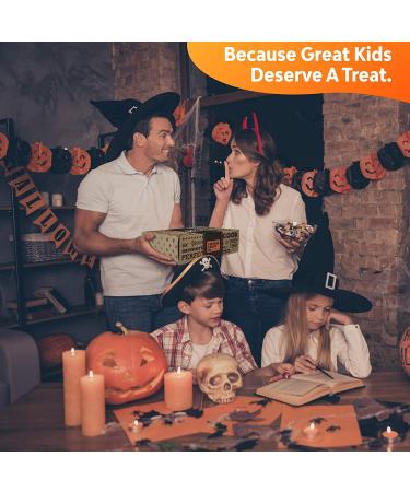 Halloween Candy Care Package - 80 Count Gift Assortment with Milk Chocolate Skulls, Eyeballs, Pumpkins, Seasonal Foil Candies, and More! Perfect for Kids, College Students - Treat Basket - Buy Online on GoSupps.com