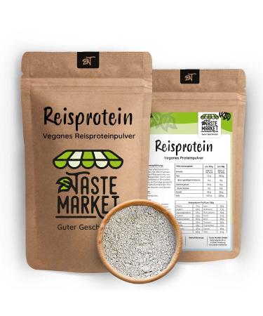 TASTE Guter Geschmack 200g rice protein powder | 86% protein | vegan | plant-based protein powder | protein powder