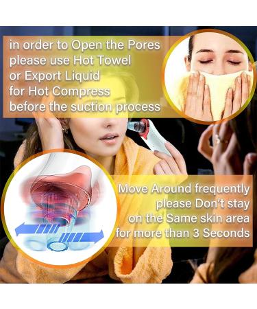 TALLPLUS Blackhead Remover Pore Vacuum - Electric Facial Cleaner for Acne & Whitehead Extractor - USB Rechargeable with 3 Levels of Suction Power - Buy Online on GoSupps.com