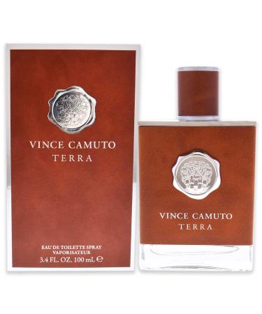Vince Camuto Terra Eau de Toilette Spray for Men 3.4 Fl oz.
