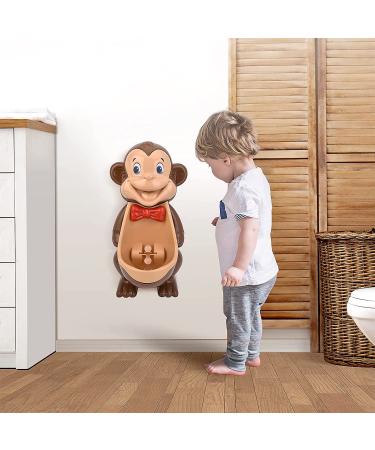 Potty Training Urinals for Boys  Cute Monkey Potty with Funny Aiming Target Windmill for Kids Toddlers Children Boys - Buy Online on GoSupps.com