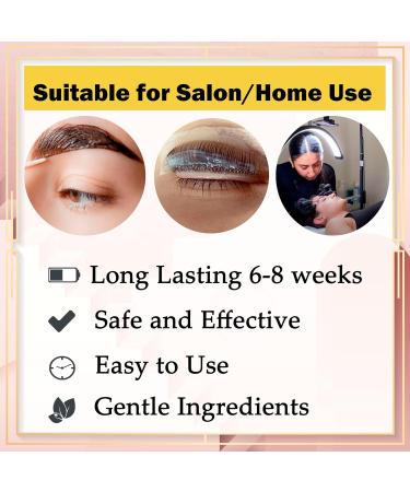Lash Lift & Brow Lamination Kit - Black Color Long-Lasting Eyelash Perm for Salon or DIY Use | Safe & Effective Results - Buy Online on GoSupps.com