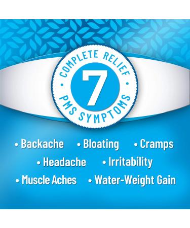 Pamprin Multi-Symptom Formula with Acetaminophen - Period Relief Caplets (Pack of 2) - Buy Online on GoSupps.com
