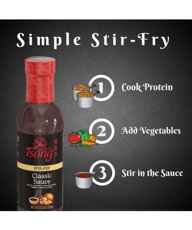 HOUSE OF TSANG Classic Stir-Fry Sauce 11.5 Oz - Authentic Asian Flavors - Buy Online on GoSupps.com
