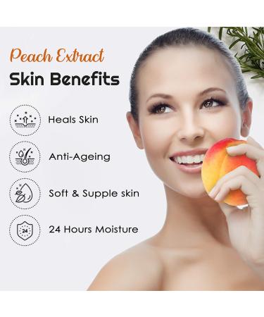 Nutriglow Advance Organics Skin Facial Toner with Peach Extract for Moisturised & Hydrated Skin Eliminate Dirt & Impurities 100Ml - Buy Online on GoSupps.com