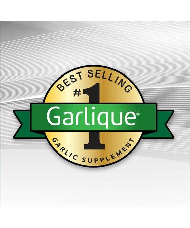 Garlique Garlic Extract Supplement - Healthy Immune Support Formula, Odorless & Vegan Friendly - 60 Caplets - Buy Online on GoSupps.com