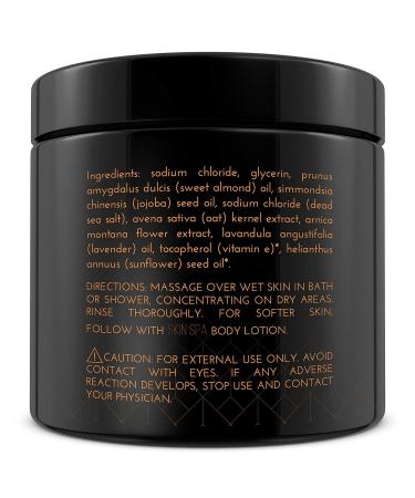Buy Citrus Mineral Sea Salt Scrub - 16oz (453g) | Exfoliating Body Scrub for Glowing Skin - International Shipping Available - Buy Online on GoSupps.com