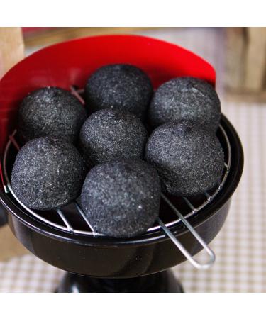 Buy The Sugar Baker Edible Charcoal - 80g Vanilla Marshmallow BBQ Briquettes | Perfect Gift for BBQ Parties - International Shipping Available - Buy Online on GoSupps.com