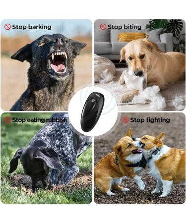 Antibell Device for Dogs - Rechargeable Waterproof Ultrasound Defense | 25 KHz with 5m Radius for Small Medium Dogs - Perfect for Joggers - Buy Online on GoSupps.com