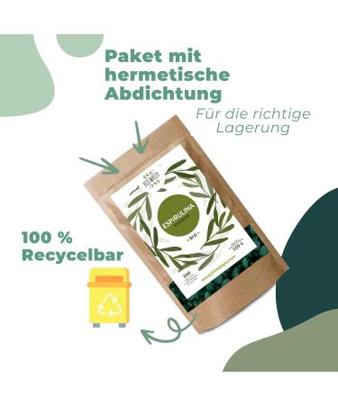 Buy Bio-Spirulina 300 Tablets | 3000mg Pure Spirulina Algae - Detox & Antioxidant Superfood | Vegan & Additive-Free - Buy Online on GoSupps.com