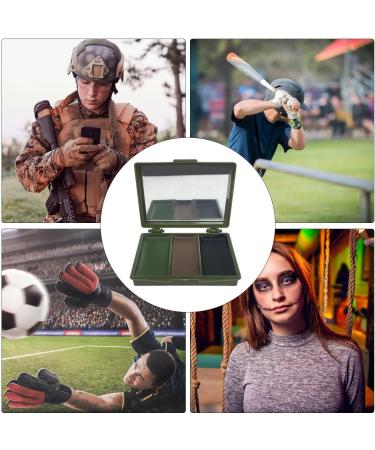 Camouflage Face Paint Camouflage Oil for Face Paint Makeup Camouflage Colors | Long Lasting Camouflage Face Body Paint with Mirror Concealment - Buy Online on GoSupps.com