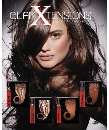 Clip In Hair Extensions Set - 100% Real Hair 7 Pieces 70g 45 cm - No. 1 Black - International Shipping - Buy Online on GoSupps.com