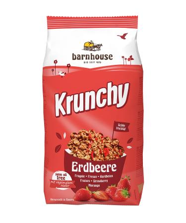 Barnhouse Barnhouse Krunchy - Crunchy cereal made with organic Bavarian oats and delicious strawberries - 1 x 700g