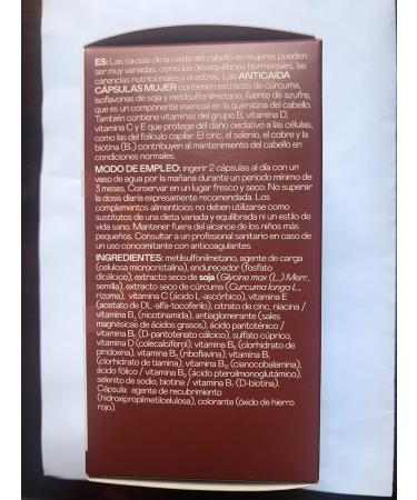 MARTIDERM Hair System Anti-hair loss treatment for women 120 caps - Buy Online on GoSupps.com