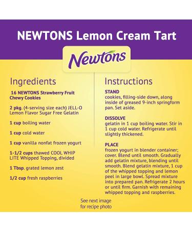 Newtons Soft & Fruit Chewy Strawberry Cookies - 12 Pack - Buy Online on GoSupps.com