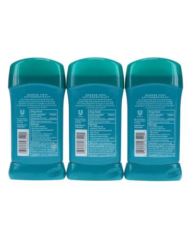 Degree Men's Cool Rush Deodorant 2.7 oz (3 Pack) - Packaging may vary - Buy Online on GoSupps.com