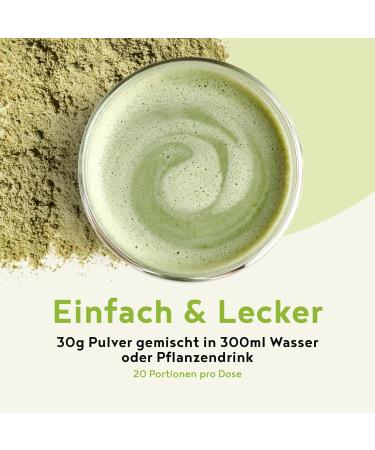 Morning Fuel Vanilla Matcha Shake - Nutrient-Rich Protein Powder with Sprouted Seeds Quinoa & Almonds for Healthy Breakfast | 600g - Buy Online on GoSupps.com