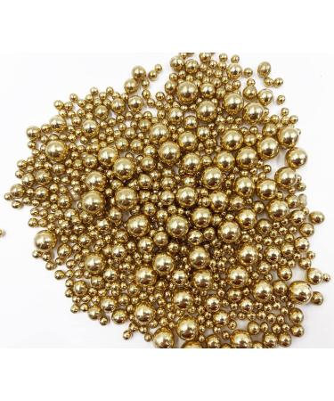 Sprinkles Mix Gold Pearl Sugar Candy 100g/ 3.52oz Christmas Baking Edible Cake Decorations Cupcake Toppers Cookie Decorating Ice Cream Celebrations Shaker Jar Wedding Shower Party - Buy Online on GoSupps.com