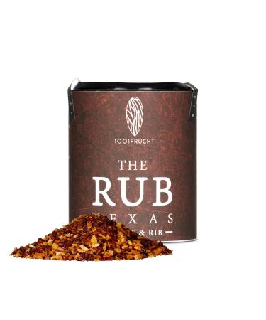 1001 Frucht 1001 Frucht The Rub Texas Barbecue Spice Mix 80g I Premium for Steaks and Other Meat Dishes I Texas I Spice Mix I Steak