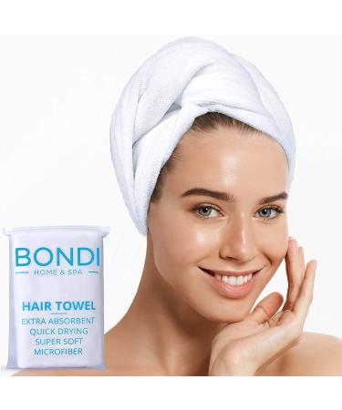 Extra Large Microfiber Hair Towel - 42 x 22 - Anti-Frizz & Fast Drying for Long, Curly, or Thick Hair - Buy Online on GoSupps.com