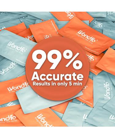 Wondfo 50 Ovulation and 20 Pregnancy Test Strips Kit - Highly Sensitive and Fast at Home Self-Checking Fertility Predictor Kit Pack of 70 50lh+20hcg - Buy Online on GoSupps.com