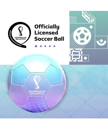 Capelli Sport FIFA World Cup Qatar 2022 Soccer Ball - Officially Licensed Souvenir Display for Youth & Adult Players - Play Bright - Buy Online on GoSupps.com