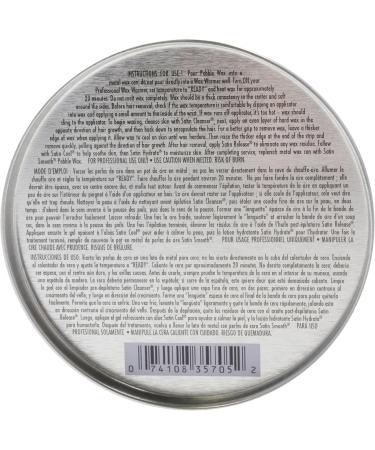 SATIN SMOOTH Luxury Gem Thin Film Hard Pebble Wax- Amethyst Crystal 23oz 650 g (Pack of 1) Amethyst Crystal - Buy Online on GoSupps.com