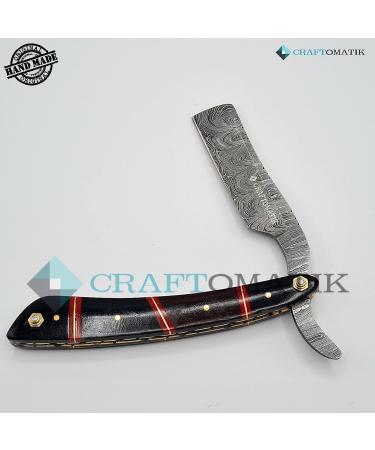 Razor Damascus Steel Men's Gift Set | Handmade Barber Razor DBR56 | Premium Quality for the Perfect Gift - Buy Online on GoSupps.com