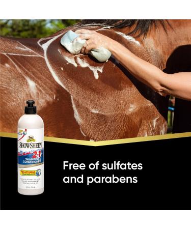 Buy ABSORBINE 428969 2-in-1 Shampoo and Conditioner 591 ml - Nourishing Hair Care for All Hair Types - Fast International Shipping - Buy Online on GoSupps.com