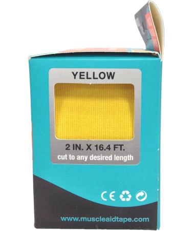 Buy Yellow Kinesiology Tape for Pain Relief | Fast International Shipping - Buy Online on GoSupps.com