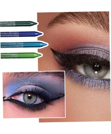 Eyeliner Pencil 4Pcs Eyeshadow Pencil 4 Colors Smudge-proof Pearl Long Lasting Glitter Eyeliner 8.5g Waterproof Makeup Eyeliner Eyeshadow Pencil Style 2 - Buy Online on GoSupps.com