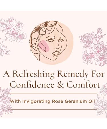 Gya Labs Rose Geranium Essential Oil Roll-On 10ml (Pack of 1) - Sweet Floral Scent - Buy Online on GoSupps.com
