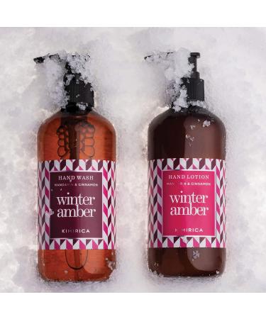 Buy Winter Amber Mandarin & Cinnamon Hand Wash | 100% Vegan Paraben Free | 300ml - International Shipping - Buy Online on GoSupps.com