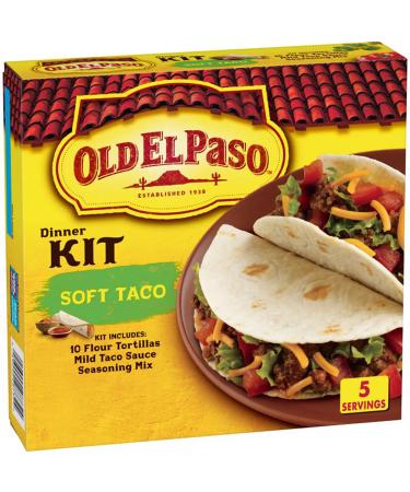 Old El Paso Soft Taco Dinner Kit, 12.5 oz.