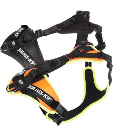 Buy Julius-K9 Mantrailing & Outdoor Dog Harness - Size M UV Orange with Neon Edge | International Shipping Available - Buy Online on GoSupps.com