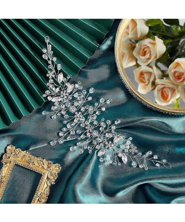 ISLHJDD Wedding Hair Clip Bridal Diamante Hair Comb Crystal Hair Comb Wedding Hair Accessory Decorative Wedding Hair Comb Hair Accessories for Brides Girls - Buy Online on GoSupps.com