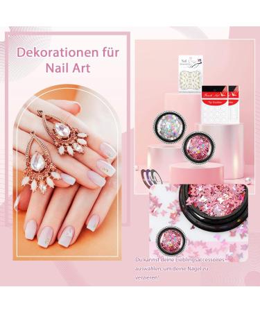 Phoenixy Poly Nail Gel Set - Complete 48W UV Lamp 8 Colors DIY Red Elegant Starter Kit with Base & Top Coat - Buy Online on GoSupps.com