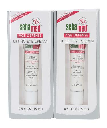 Sebamed Age Defense Q10 Lifting Eye Cream - 2 Pack (0.5 Fl Oz each) | Best Anti-Aging Eye Care for All Skin Types - Buy Online on GoSupps.com