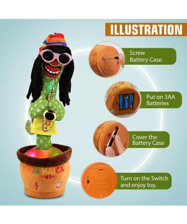 Ava's Toys Dancing Cactus Voice Recorder - Singing and Dancing Talking Toy - Buy Online on GoSupps.com