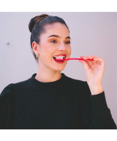Buy Triplefit Medium Toothbrush (Pack of 12) - International Shipping Available | Best Quality Oral Care - Buy Online on GoSupps.com