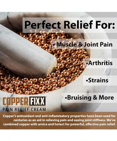 Buy Pain Relief Cream 5 Fl Oz - Copper & Heat Technology for Arthritis Muscle & Joint Inflammation - Fast Acting Arnica Solution - Buy Online on GoSupps.com
