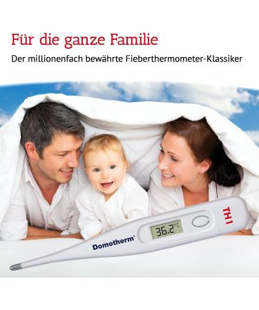 Domotherm TH1 Classic Fever Thermometer - Trusted Worldwide for Accurate Temperature Measurement - Buy Online on GoSupps.com