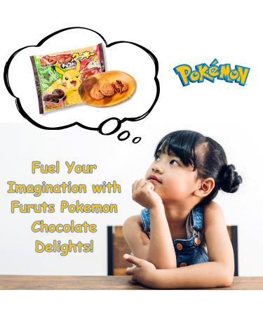Furuta Pokemon Cookies Chocolate Flavour 126g - Buy Online on GoSupps.com