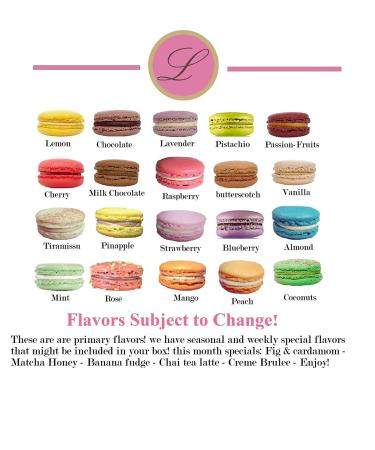 Leilalove Macarons - Mademoiselle de Paris Collection of 15 | Individually Packed for Freshness | Gift Box with Free Enclosure Card - Buy Online on GoSupps.com