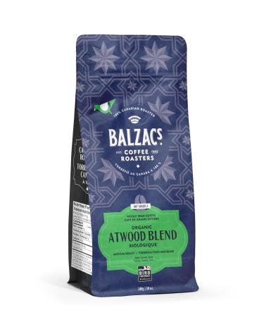 Balzac's Coffee Roasters - Atwood Blend Whole Bean Organic -| 340G 12OZ. (Pack of 6) Atwood Blend 340 g (Pack of 6)