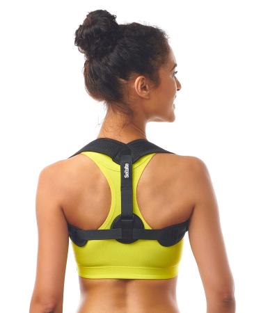 Posture Corrector for Women Men - Posture Brace - Adjustable Back Straightener - Discreet Back Brace for Upper Back - Comfortable Posture Trainer for Spinal Alignment (25" - 53")